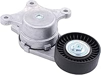 NewYall Drive Belt Tensioner for Ford 3.5L 3.7L Edge Explorer Flex Taurus Lincoln MKX Mazda CX-9 - Reliable Replacement