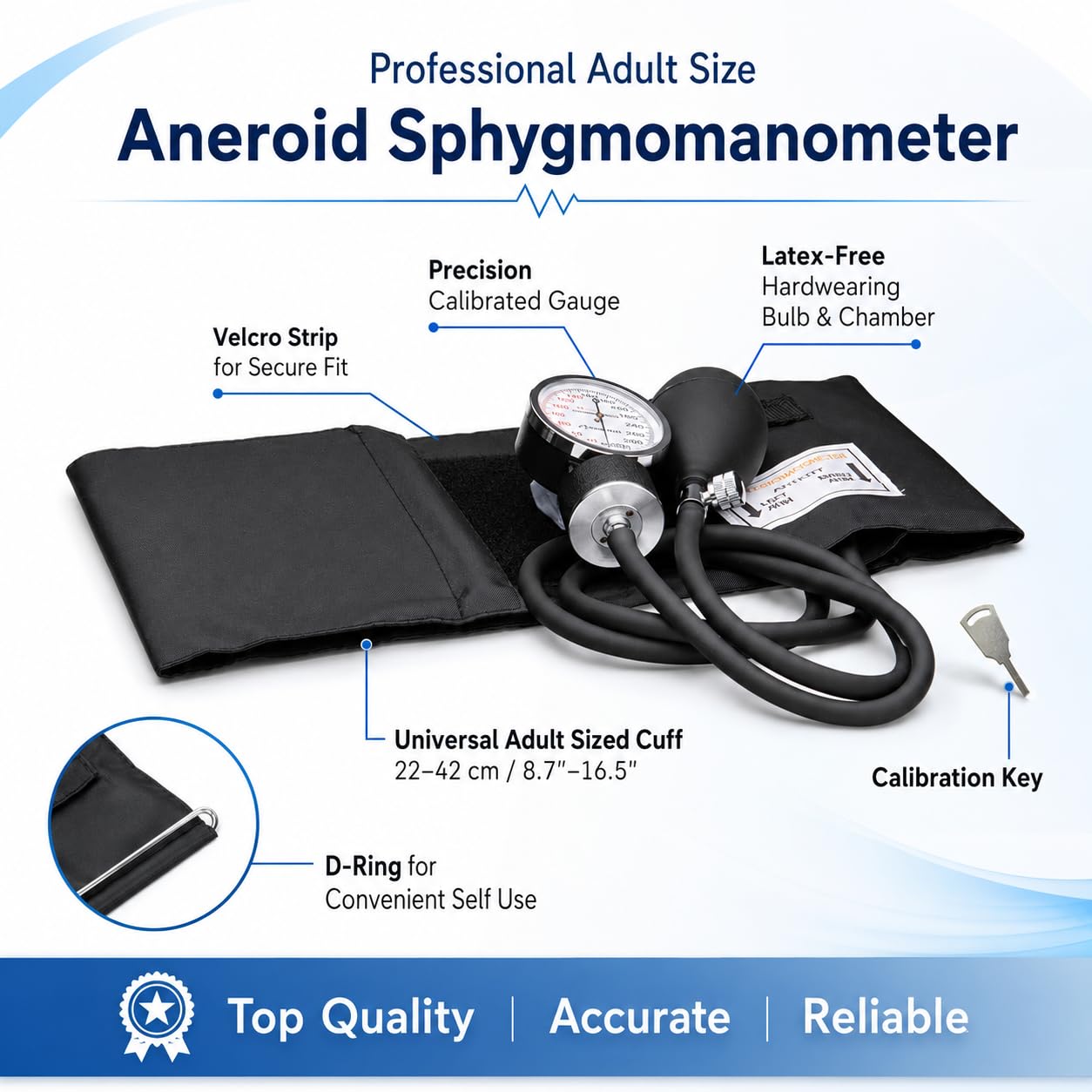 NOVAMEDIC Blood Pressure Cuff & Stethoscope Kit -2