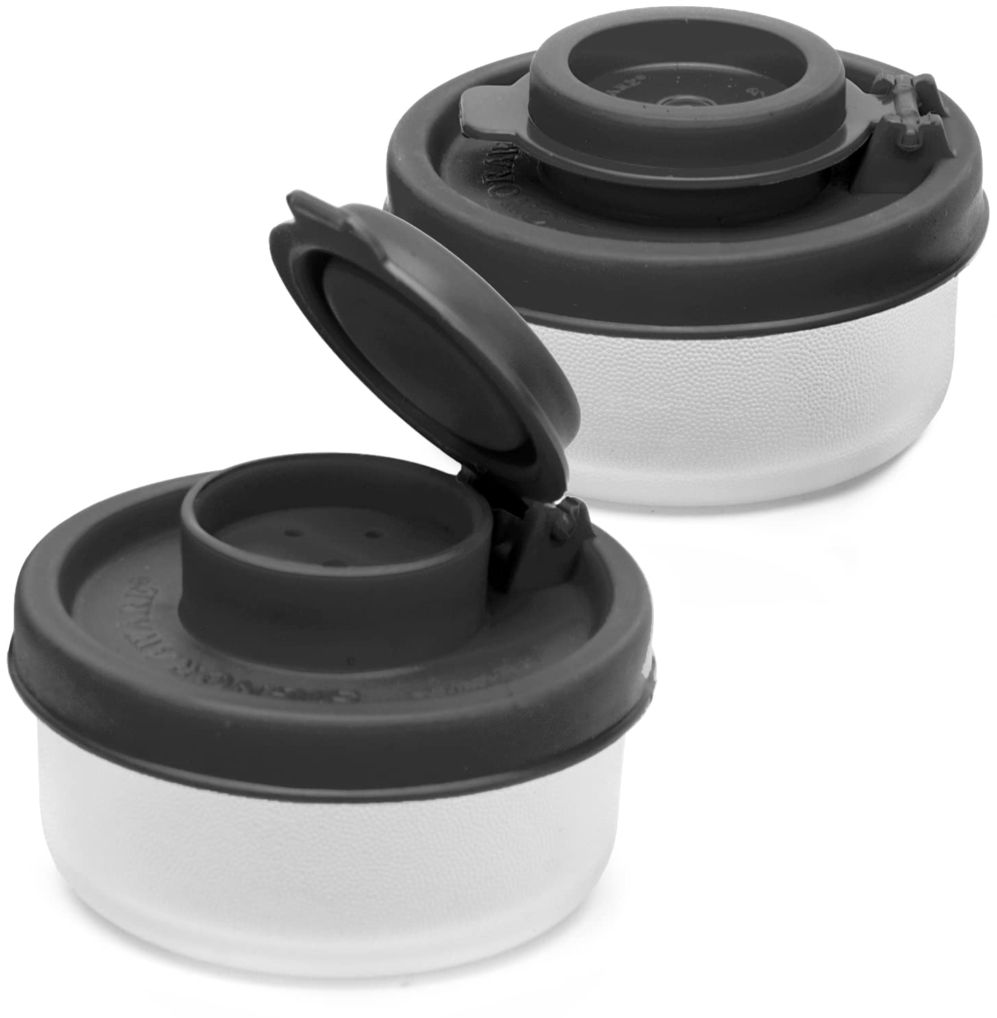 Salt and Pepper Shakers Moisture Proof Set of 2 Small Mini Salt Shaker to go Camping Picnic Salt and Pepper Shakers Moisture Proof Set of 2 Small Mini Salt Shaker to go Camping Picnic