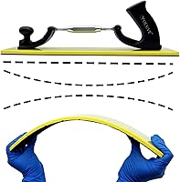 Vista 12 de VOLSIVE Juego de 7 piezas de bloque de lijado manual, almohadilla de lijado manual rectangular de mano, formas surtidas intercambiables de gancho