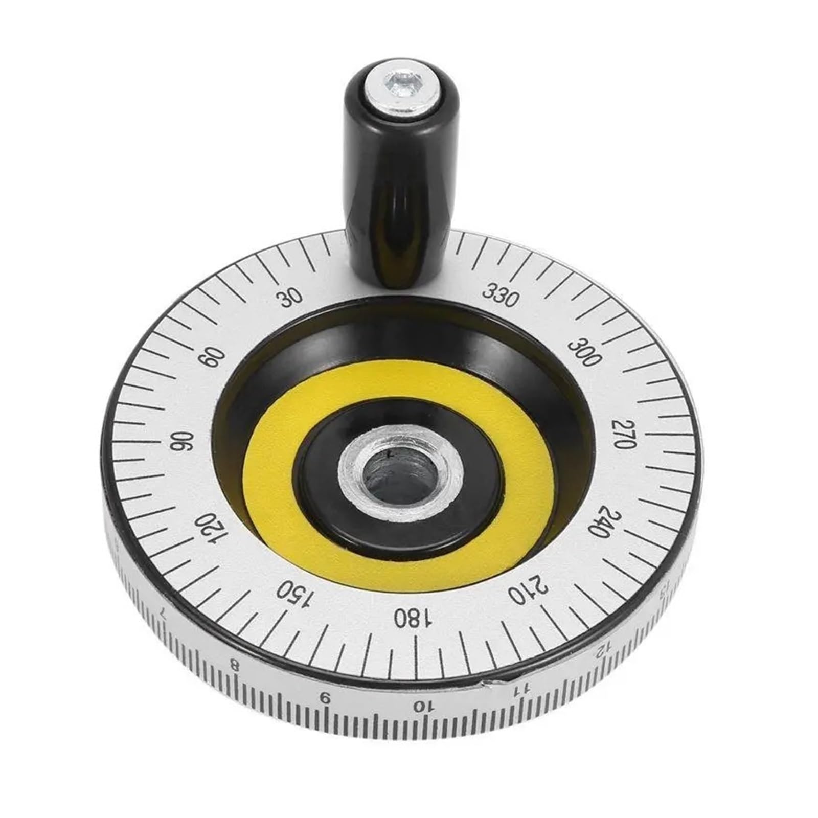 WUDCW 3Pcs 80Mm Solid Hand Wheel Scale Hand Wheel Mechanical Parts Bakelite Machine Handle Calibrated Handwheel