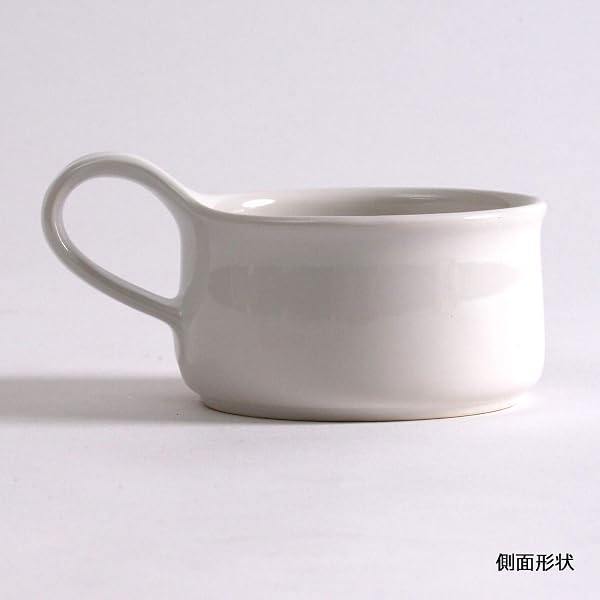 ZEROJAPAN カフェマグ スープ ホワイト CFZ-03 WH マグカップ - 2
