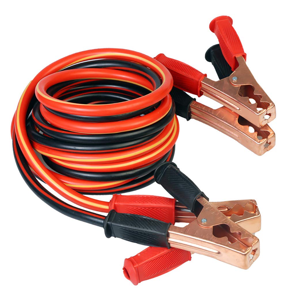 Jumper Cables Kit for Car, 2.5m Car Battery Jump Leads Cables 2000amp Emergency Booster Suitable for Cars and Trucks