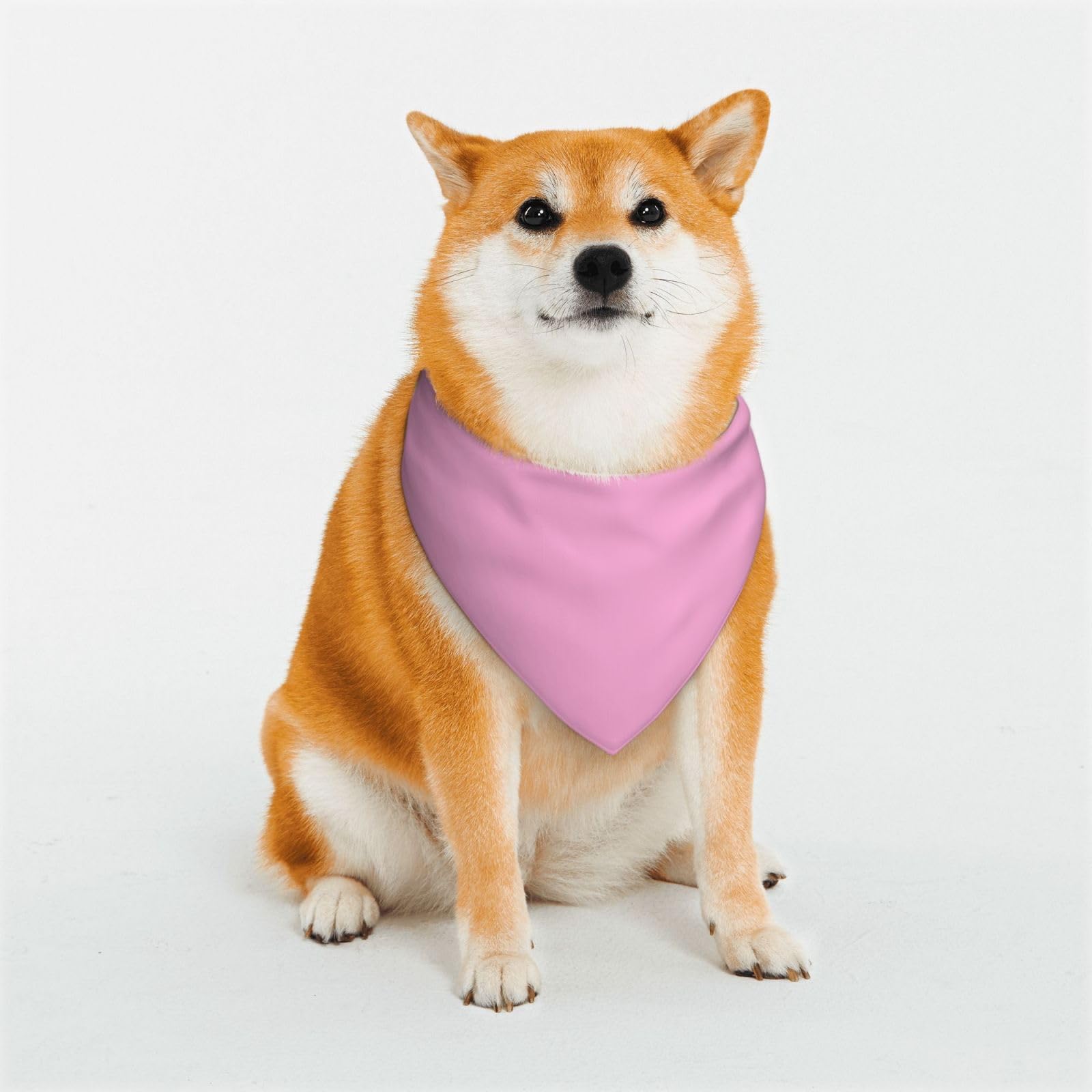Pink Dog Bandanas,Triangle Reversible Pet Scarf for Boy and Girl,Bandana for Small Medium Large and Extra Large Dogs Small