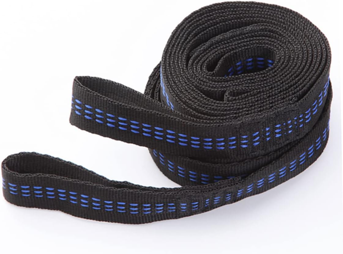 2pcs Outdoor Hammock Straps Tree Hanging Ropes Portable Storage Bag for Easy and Long-Term Use