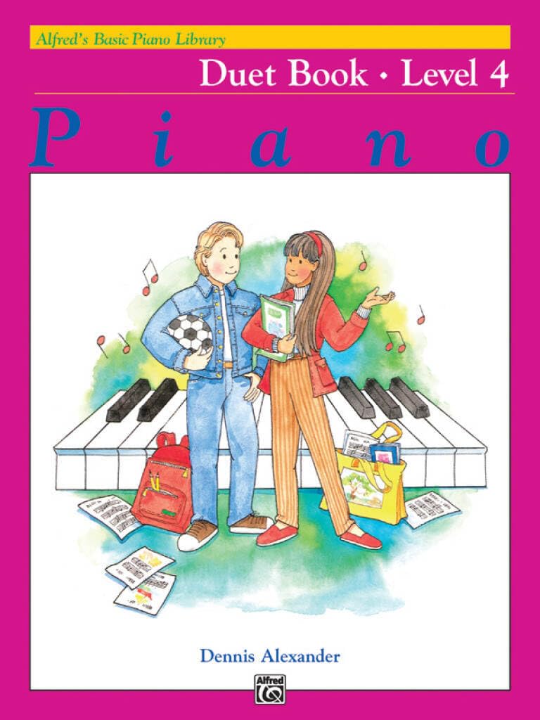 Alfred's Basic Piano Library Duet Book, Bk 4