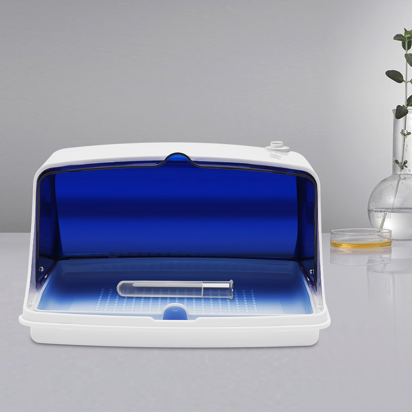 Sterilizzatore per biberon | Sterilizzatore | Armadietto disinfettante professionale UV | Materiale ABS | Coperchio sicuro | per saloni di bellezza, saune, spa, hotel, saloni di unghie, parrucchieri