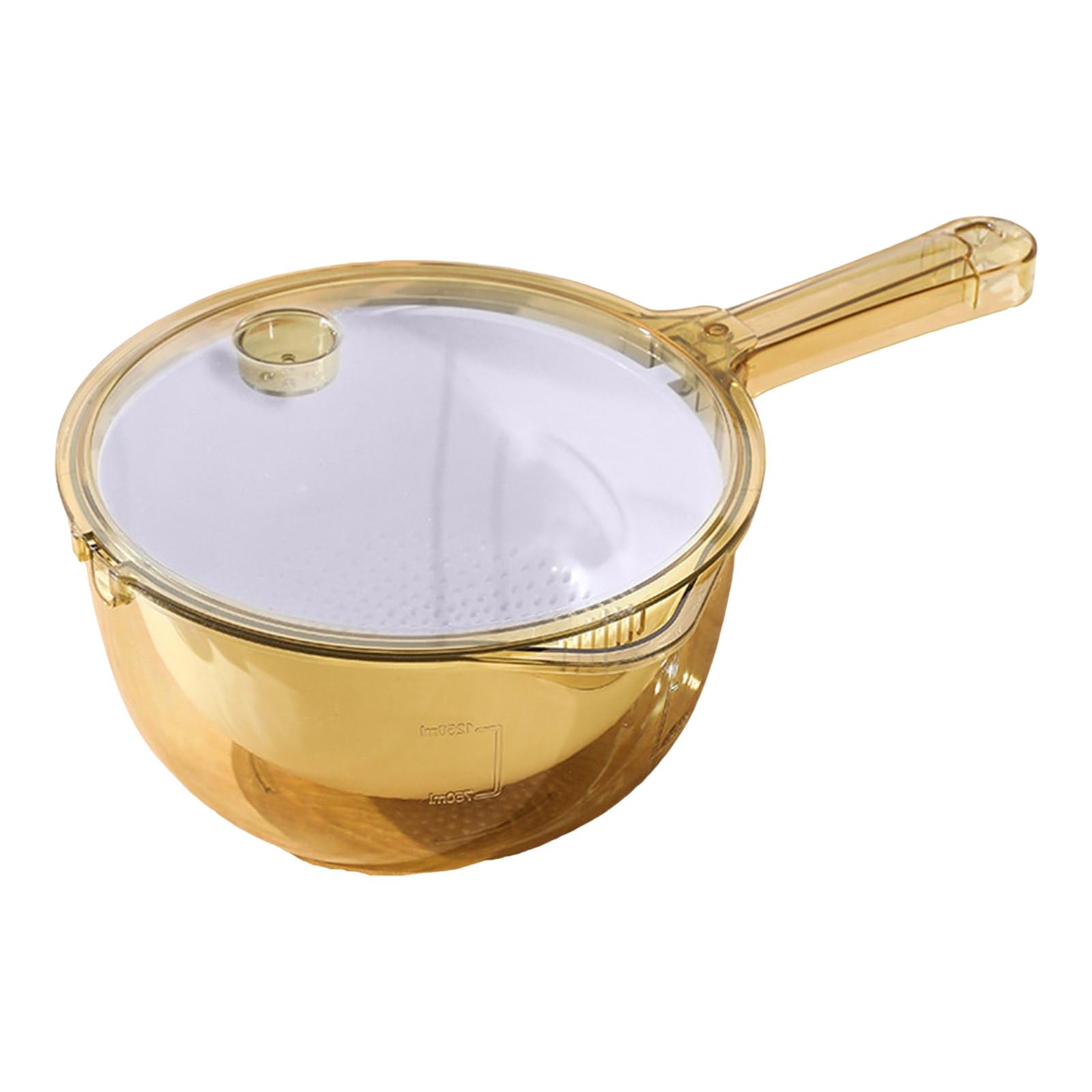 carotoe Multipurpose Kitchen Strainer Basket with Drainage Hole Food Safe Vegetable Washer and Rice Colander Double Layer Kitchen Colander Strainer