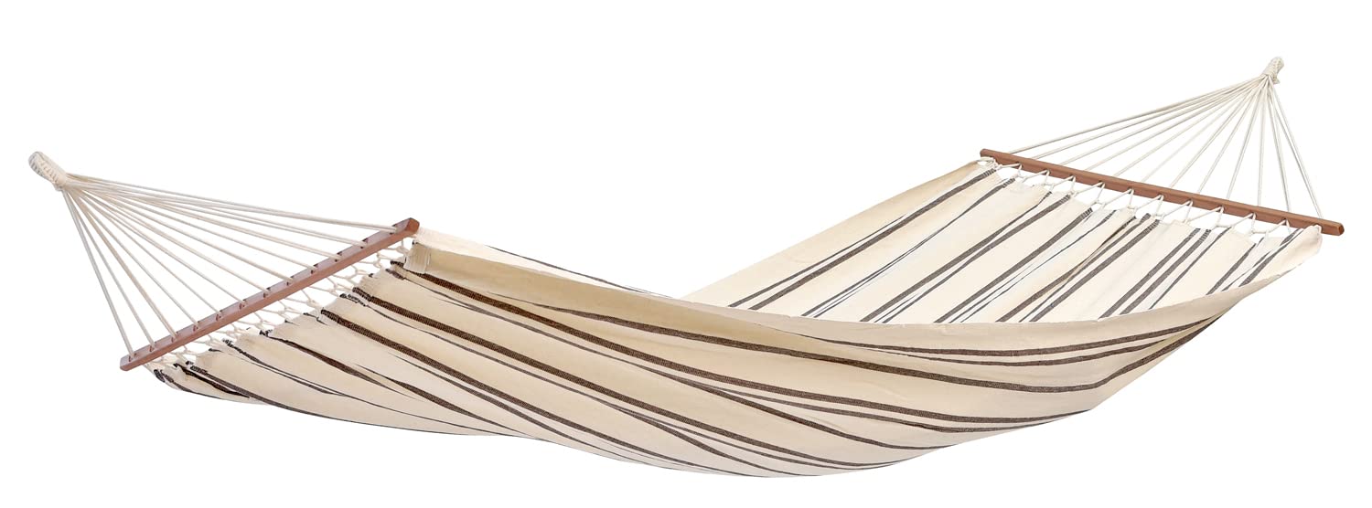 Laminvale Ltd Amazonas 210 x 140cm Brasillia Cappuccino Spreader Bar Hammock