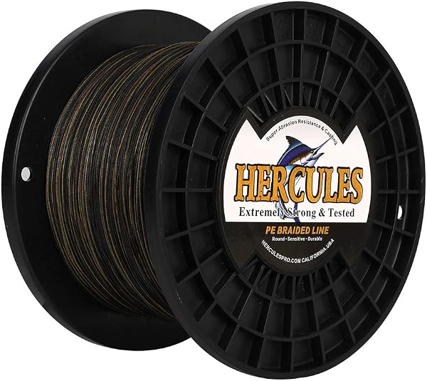 ヘラクレス(HERCULES) peライン 釣り糸 12本編み 釣りライン コシがある PE 0.8号 1号 1.5号 3号 4号 5号 6号 7号 8号 9号 10号 12号 14号 16号 20号 24号 32号 36号 48号 X12 100m 150m 200m 300m 500m 1000m 1500m 2000m 釣り ライン 釣糸 PE釣糸 釣糸peライン - 4