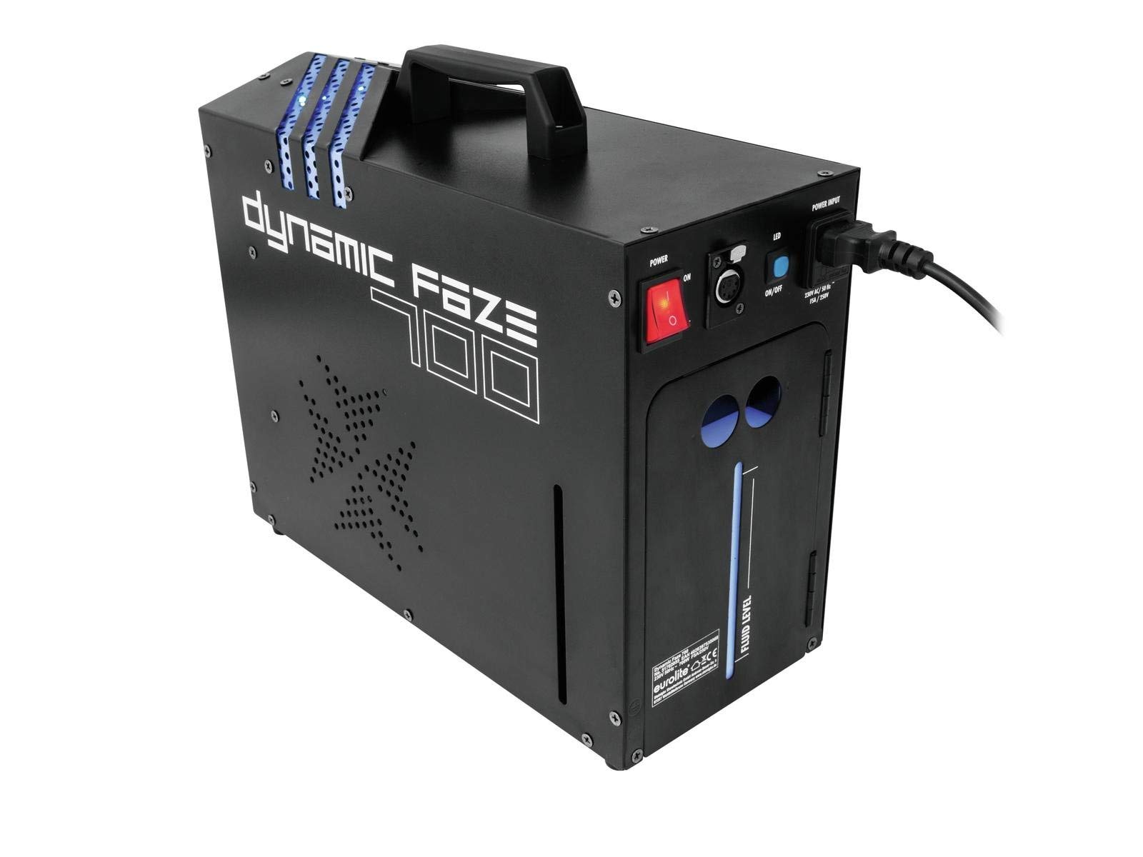 EUROLITE Dynamic Faze 700 Dunstnebelmaschine | Kompakter Fazer für feinen Dunst, betrieben mit herkömmlichen Fluid