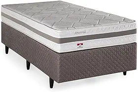 Cama Box Solteirão Herval Amsterdã, com Molas Ensacadas, 61x96x203 cm