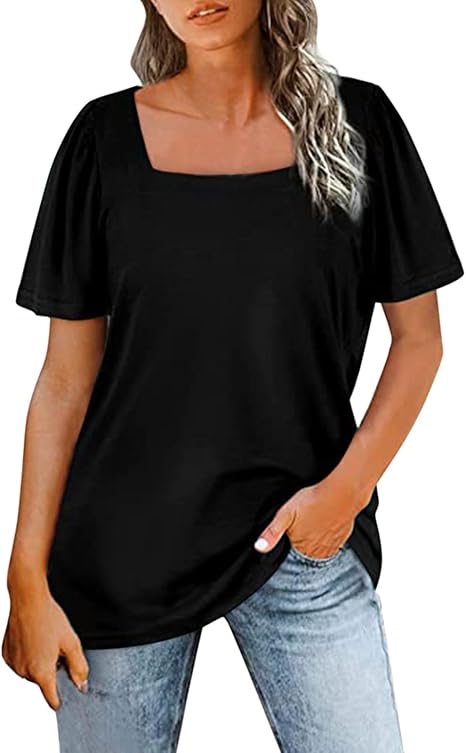 Solid t shirts womens Clearance