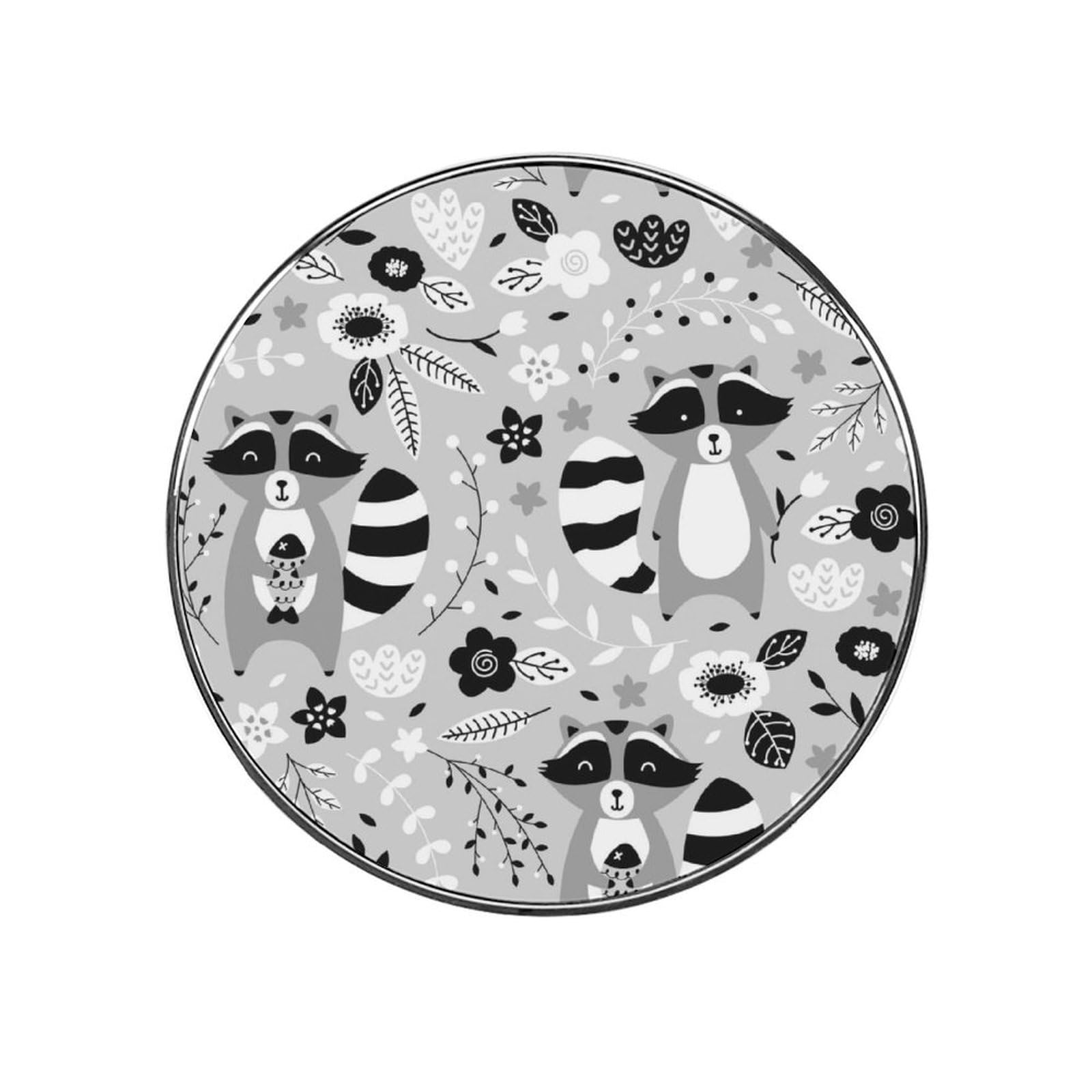 Cartoon Raccoon Refrigerator Magnet Decorative Locker Magnet For Kitchen And Office Home Décor