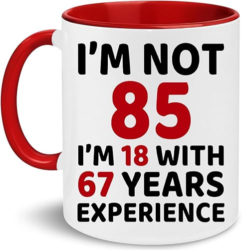 WHIDOBE Regalos de cumpleaños número 85 para hombres y mujeres, juego de regalo de cumpleaños de 1940 para mamá, papá, regalos de cumpleaños de 85