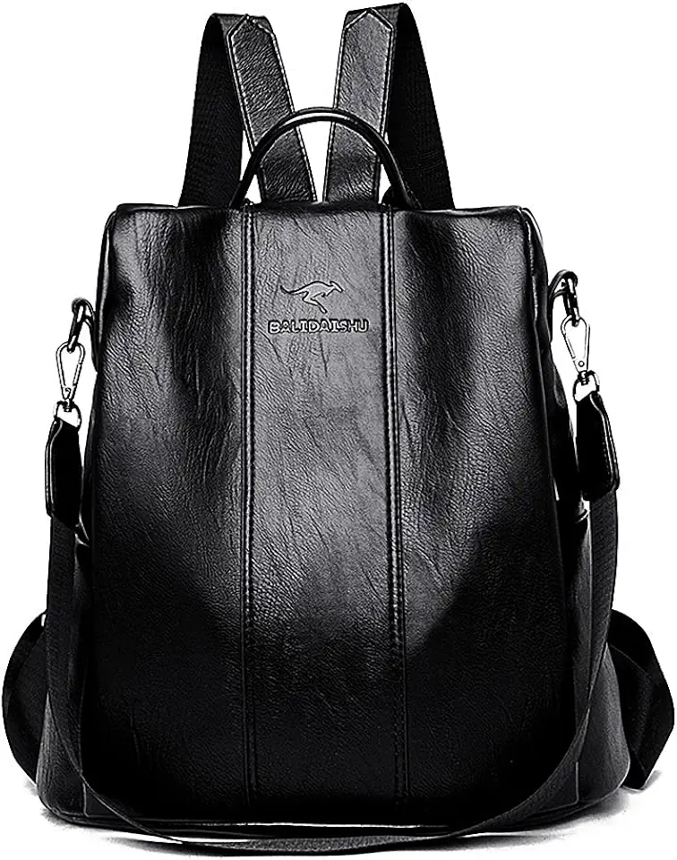 Mochila Moda Simples Feminina Mochila de Viagem Multifuncional