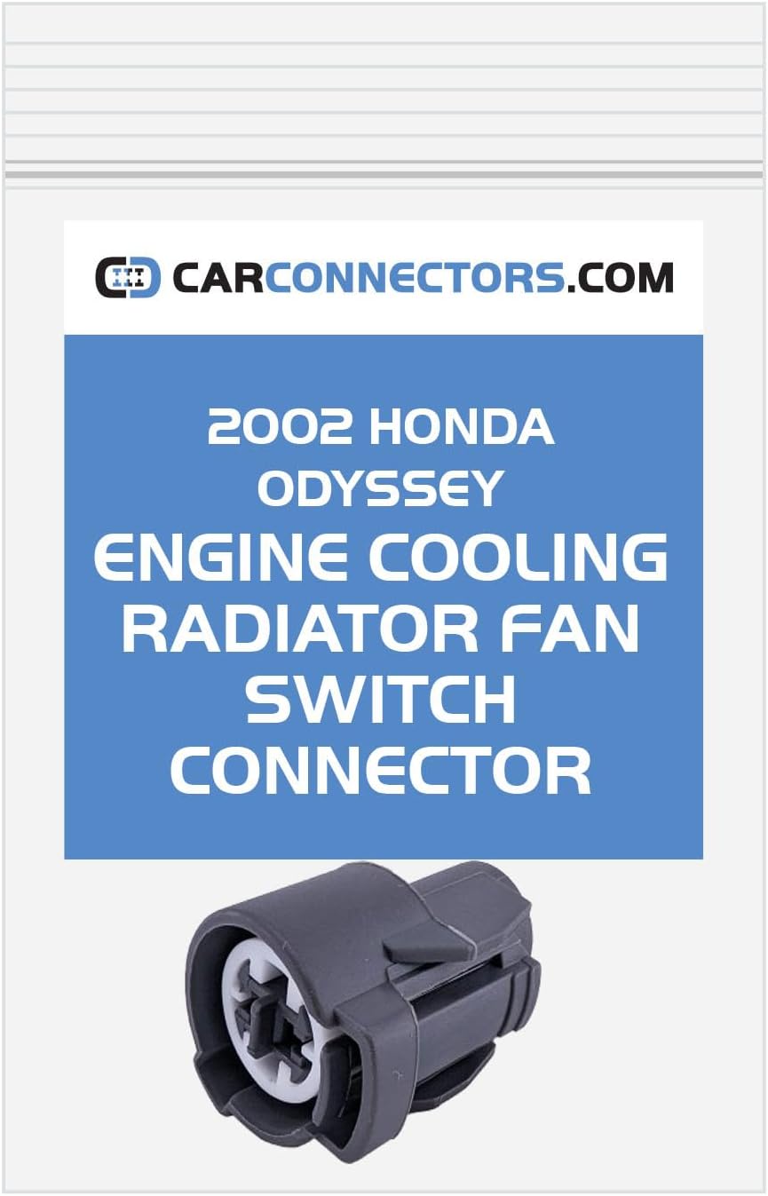 Engine Cooling Radiator Fan Switch Connector for 2002 Honda Odyssey