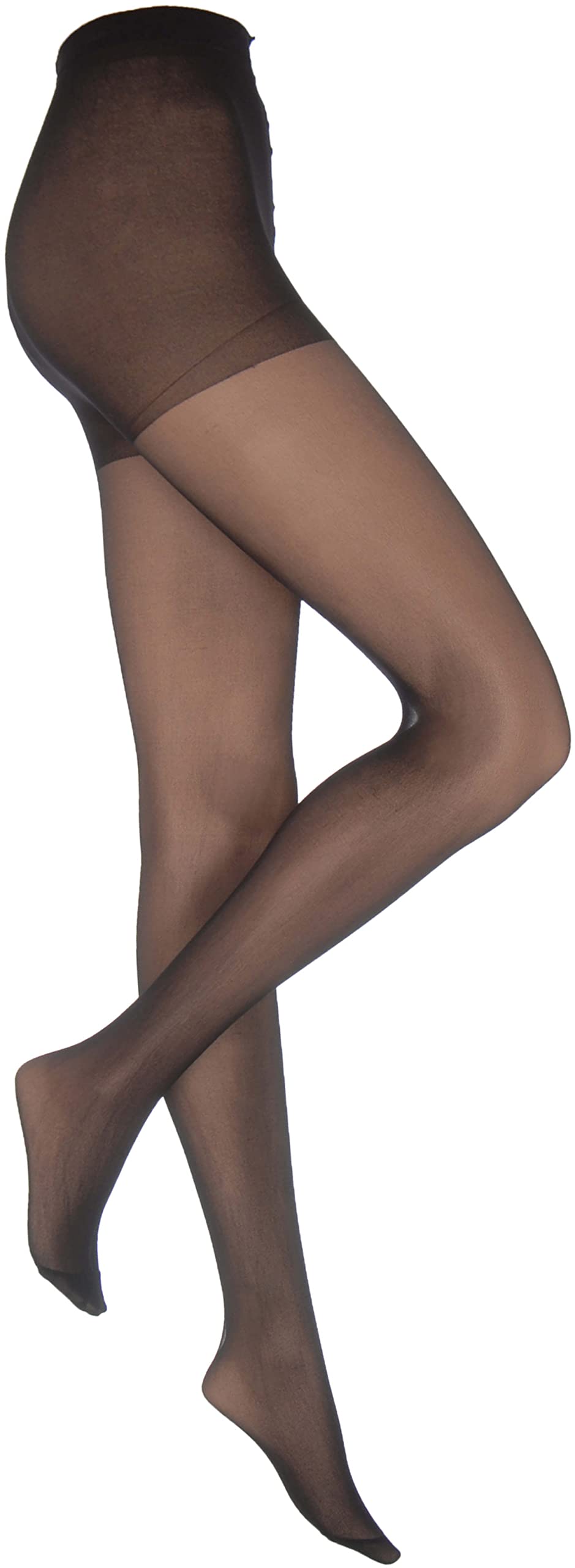 Cosyfeet Extra Roomy Everyday Tights 20 Denier - Black - XXXL