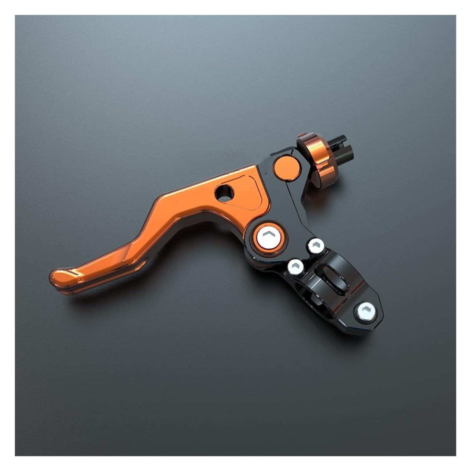 Tingyus Orange Motorbike Brake Lever For Nsr250/Mc18/21/22/19/ Cnc Short Stunt Clutch Lever Perch Assembly Handlebar(Orange)