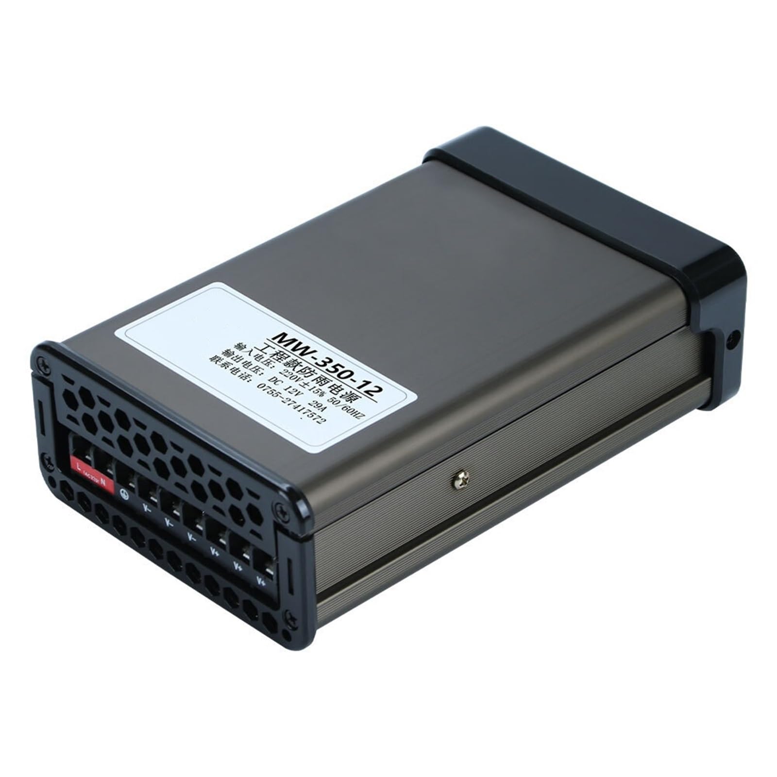 Alimentation à découpage Mw-350-12 350W 12V 29,2A de haute précision