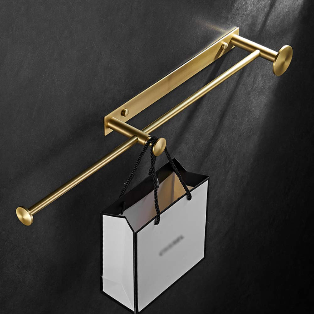 Toalleros Toallero, Ganchos para abrigos para pared, Perchas de pared resistentes, Gancho para montaje en pared, Soporte para toallero montado en la pared, Estante para baño, Barra para toallas,