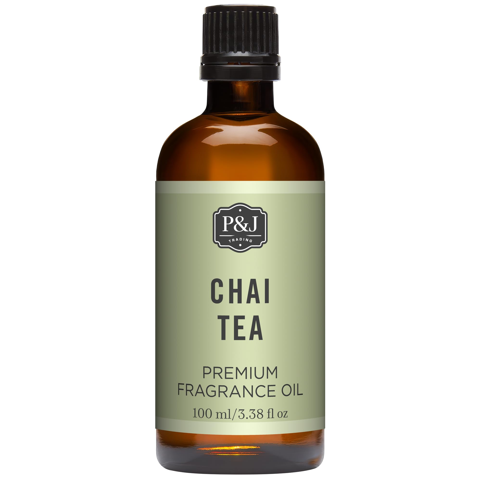 P&amp;J Fragrance Oil - Chai Tea Scented Candle Making, Soap Making, Diffuser Oil, 100ml