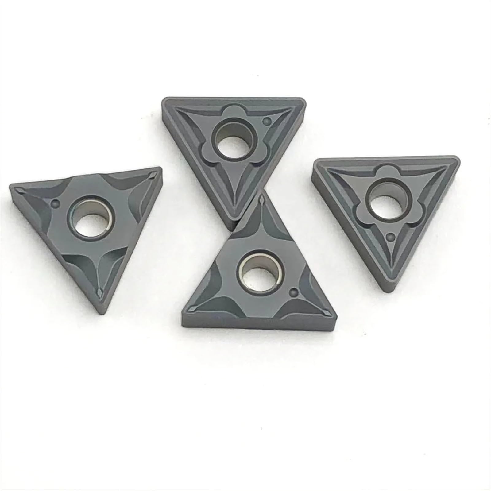 10 Uds TNMG160404 TNMG160408 Nn fresadora de torneado metal duro Fabricación piezas acero inoxidable TNMG 160404/160408 herramienta CNC Herramienta de Torno(TNMG 160404 NN LT10)