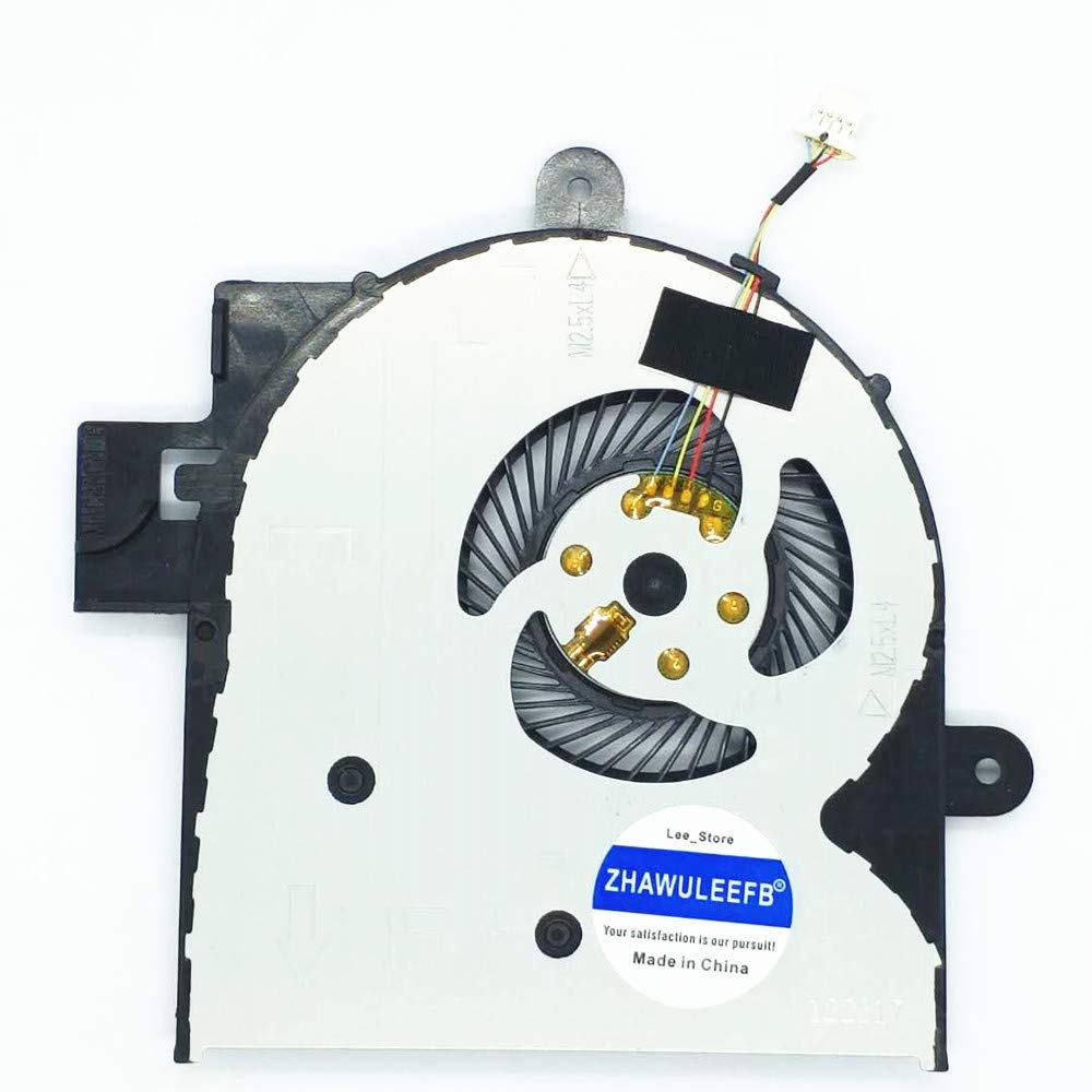 Lee_storeReplacement New CPU Cooling Fan for HP Envy M6-W M6-W000 M6-W010DX M6-W011DX M6-W014DX M6-W015DX M6-W100 M6-W101DX M6-W102DX M6-W103DX M6-W105DX Series 807524-001 DFS551205WQ0T FGCT Fan
