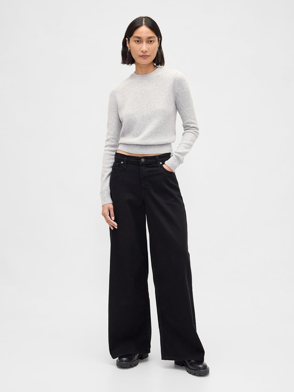 Gap Womens Cashsoft Crewneck Pullover Sweater - Image 2