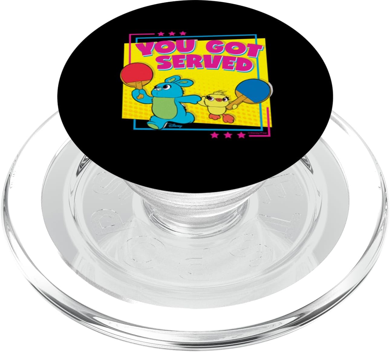 Toy Story 4 - Bunny And Ducky You Got Served PopSockets PopGrip for MagSafe