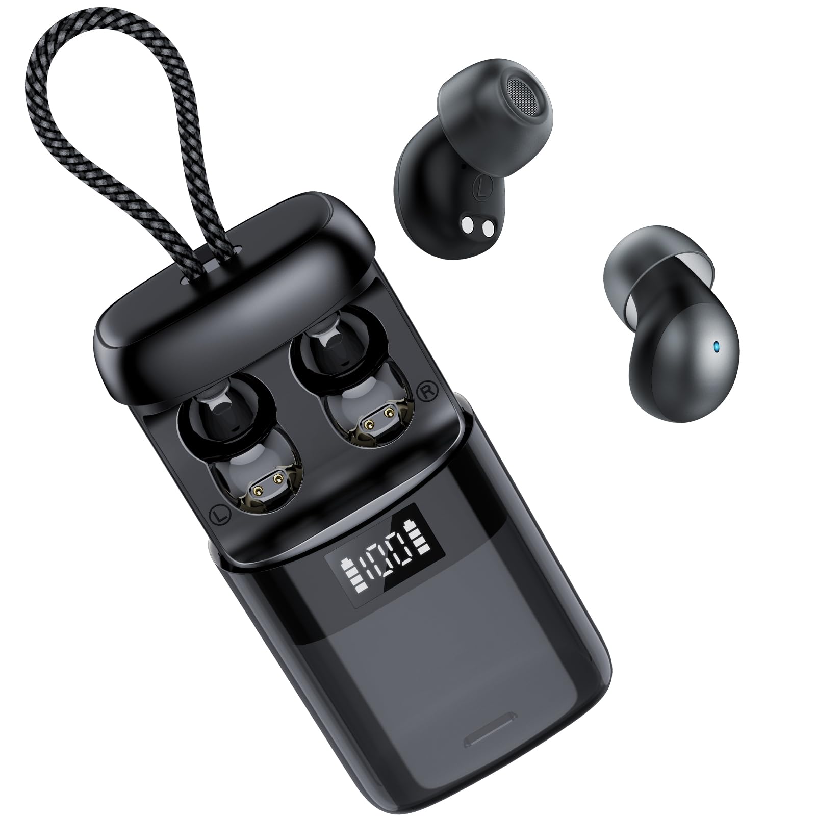 Sleep Earbuds Bluetooth 6 0 in Ear 2026 Mini Sleep Headphones with Sleep Monitor and APP Small Earplugs