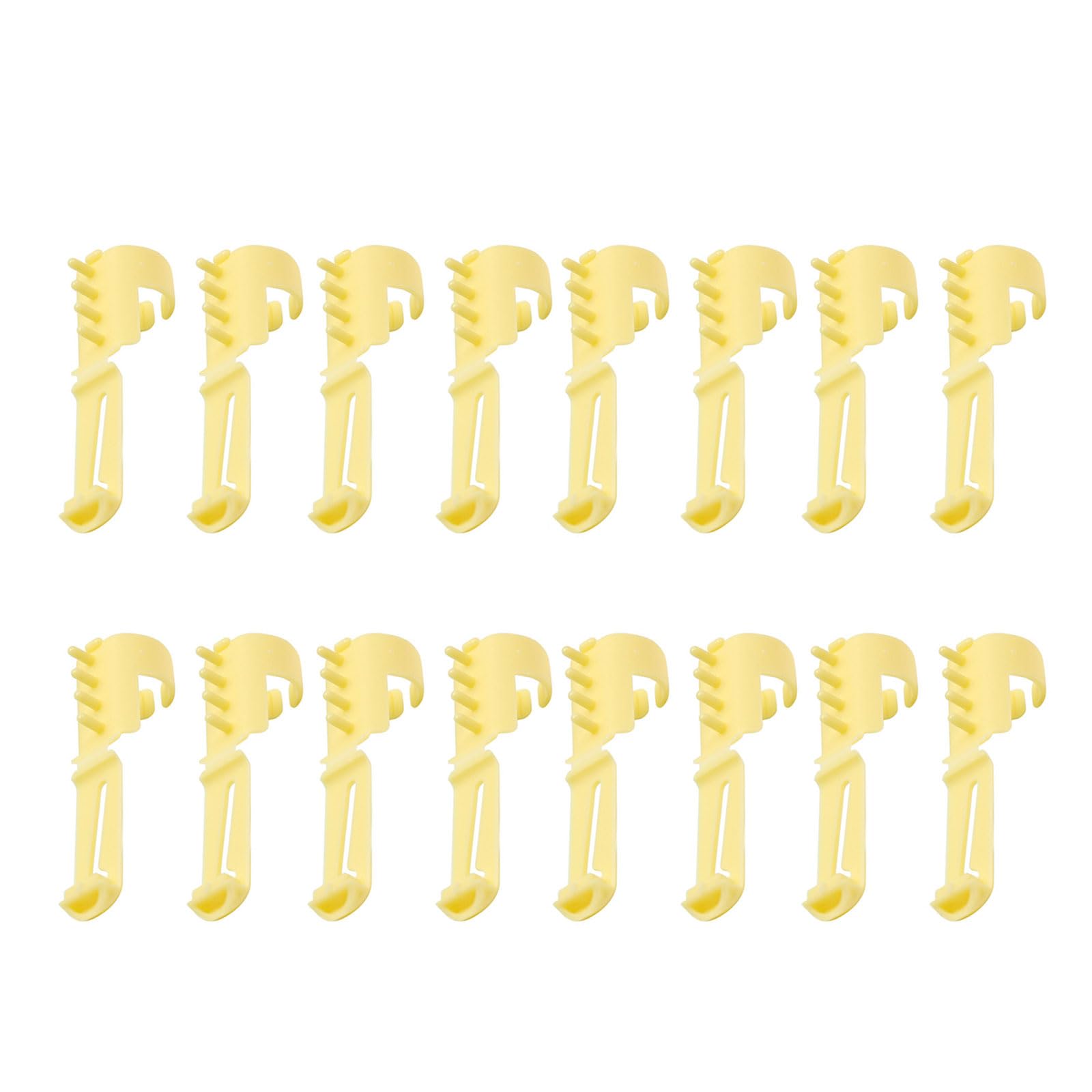 Msioytog 16Pcs Yarn Guide Finger Holder Guide Crochet Thread Rings Adjustable Crochet Rings for Knitting and Crocheting Yarn Tool