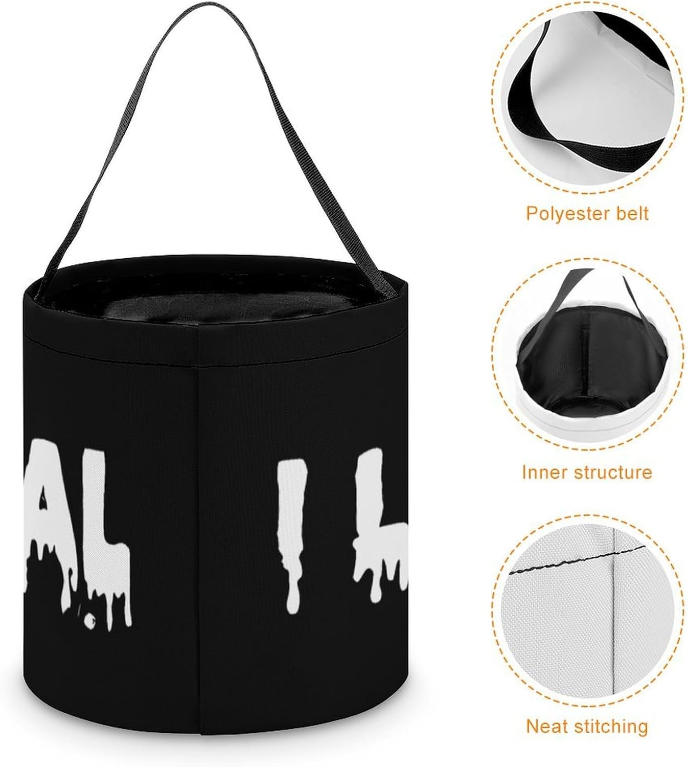 I Love Anal Halloween Treat Bag Reusable Candy Basket Tote Goody Bags Gift Party