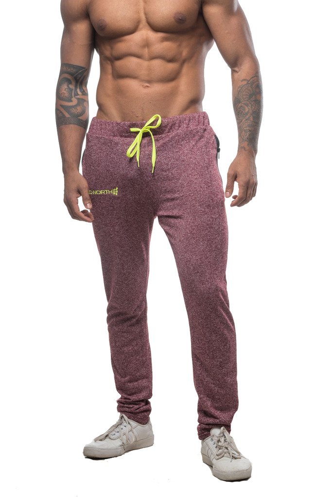 Jed North Men's Joggers Bodybuilding Slim Fit Tight Workout Sweat Pants