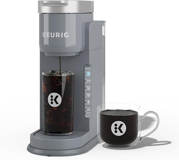 Keurig K-Iced Coffee Maker, Single Serve K-Cup Pod Iced Coffee Maker, With Hot and Cold Coffee Capabilities, Brews Any K