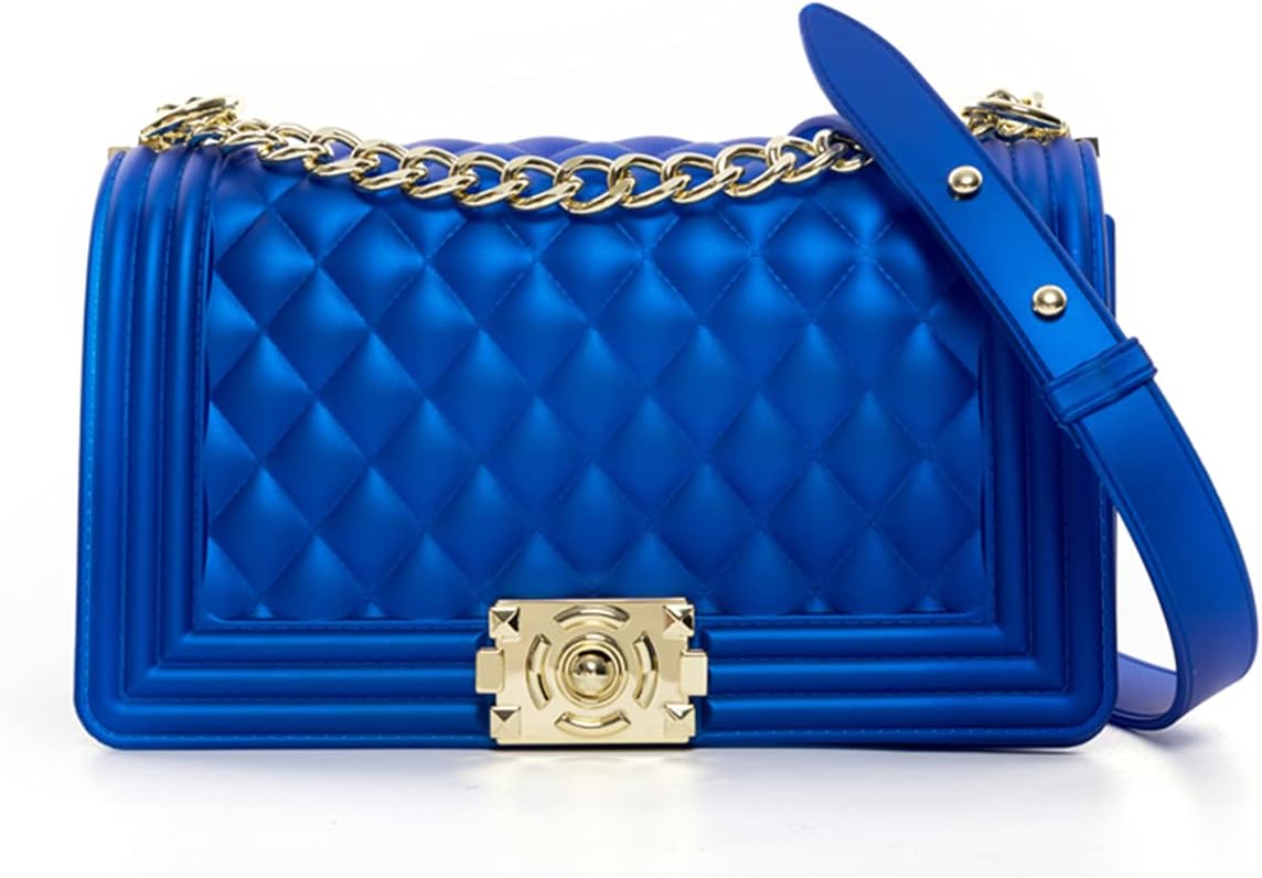 Women's Jelly/PVC Handbag - Medium, Crossbody Shoulder Purse for Everyday Use