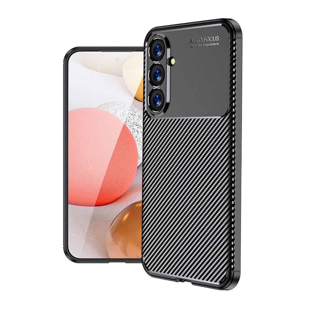 Zore Galaxy ile uyumlu S23 FE Kılıf Zore Negro Silikon Kapak Siyah