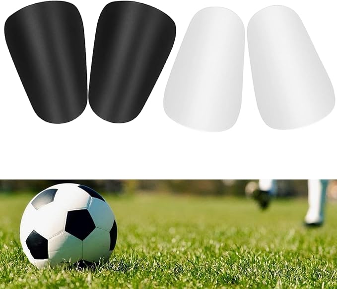 PASTE - Set Di 4 Calzini Da Calcio TAPEDESIGN (Classic), Parastinchi, Parastinchi (rosso) – Calzini Da Calcio Con Supporto Parastinchi E Calzettoni Da Calcio - Foto 2