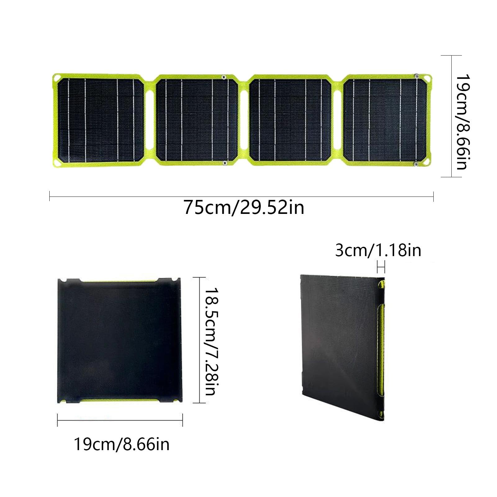 Kit de panneau solaire, panneau solaire pliable à charge