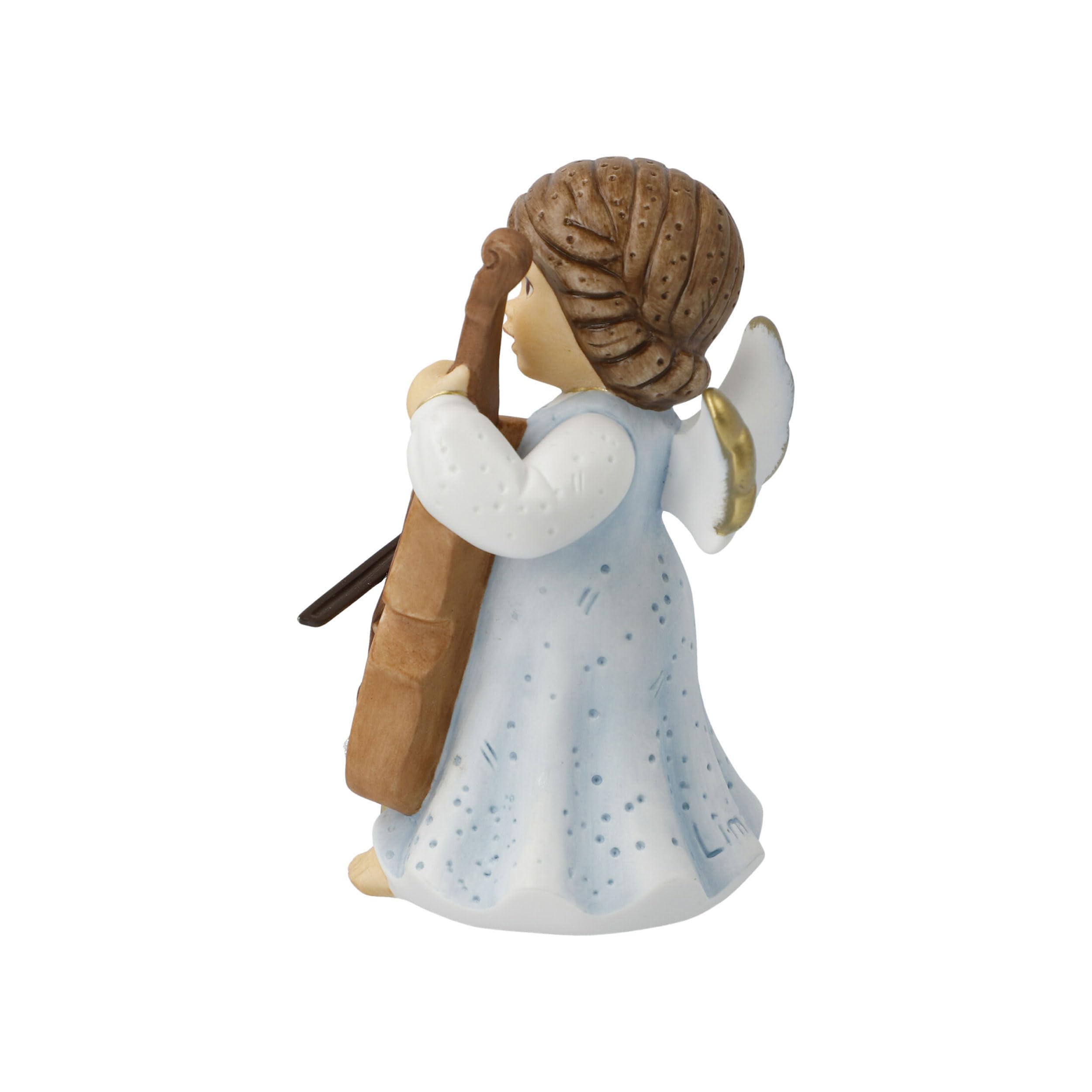Goebel X Mas Nina & Marco 11 750 68 1   Statuetta a forma di angelo, in porcellana, multicolore, 6 x 6 x 10,5 cm