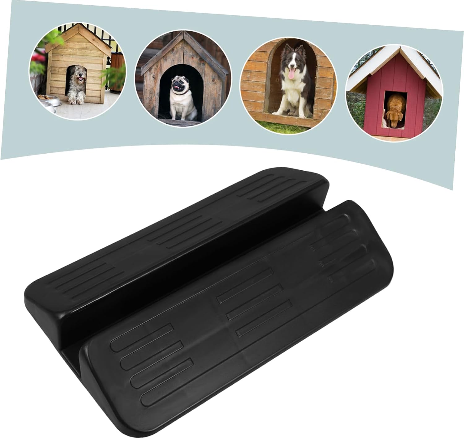 TOYANDONA Safety Gate Foot Pedal Sturdy Ramp for Doorways Stairways Easy Install Pet Gate Reinforcement Accessory Black Transition for Pet Safety