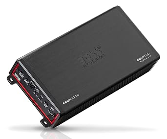 BOSS Audio Systems Elite BE600.2D 2 Channel Class D Car Amplifier 600 Watt 2 Ohm Stable Digital Full Range Mosfet Power Great for Speakers and Subwoofers