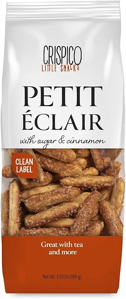 Crispico Mini Éclair Snacks with Cinnamon and Sugar 125 g