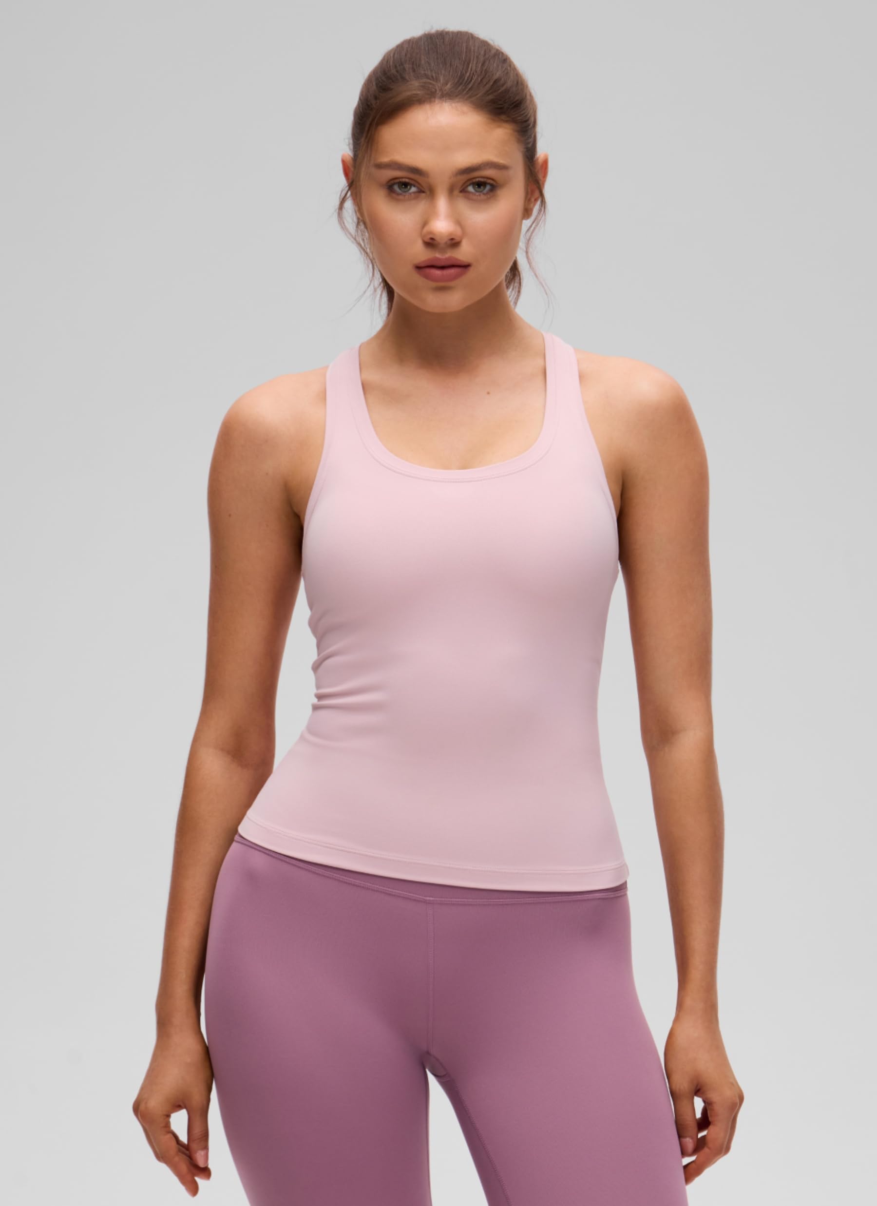 CRZ YOGA Butterluxe Débardeur à Dos Nageur pour Femme Fitness Athletic Yoga sans Manches Tank Top
