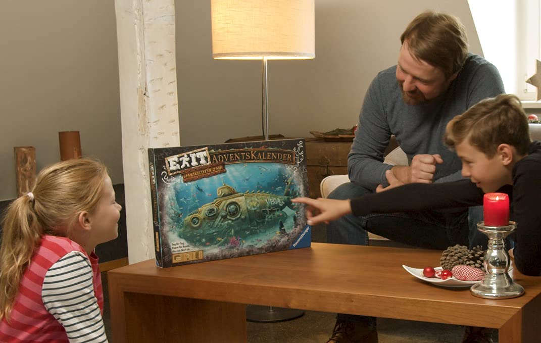 Ravensburger 20010 ESCAPE: Submarine Advent Calendar for Kids - Image 4