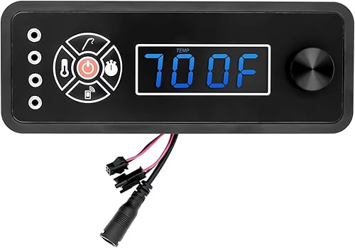 9904200043 Controlador compatible con parrilla de carbón digital Masterbuilt Gravity Series 800 + ahumadores, panel de control digital (sin Wifi)