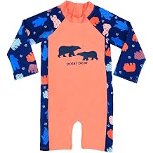 Boys One Piece Rash Guard Swimsuits Kids Sunsuit Swimwear UPF 50+
