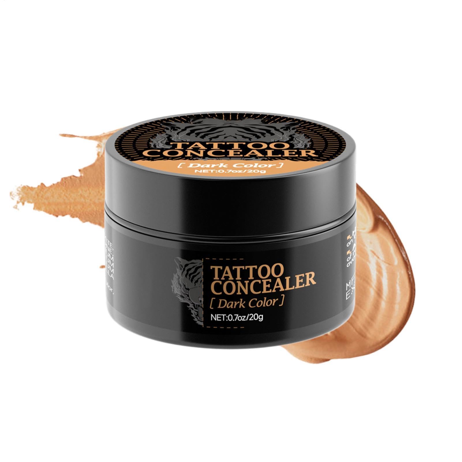 Set correttore – Crema coprente impermeabile per cicatrici e cicatrici | Trucco ad alta copertura per corpo e viso, resistente al sudore e a lunga durata, 20 g crema correttore per corpo