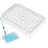 48 Holes Pill Filling Tool for Capsules, Pill Filler Tray Tube Rack Well Cell Culture Plate Serving Tray...