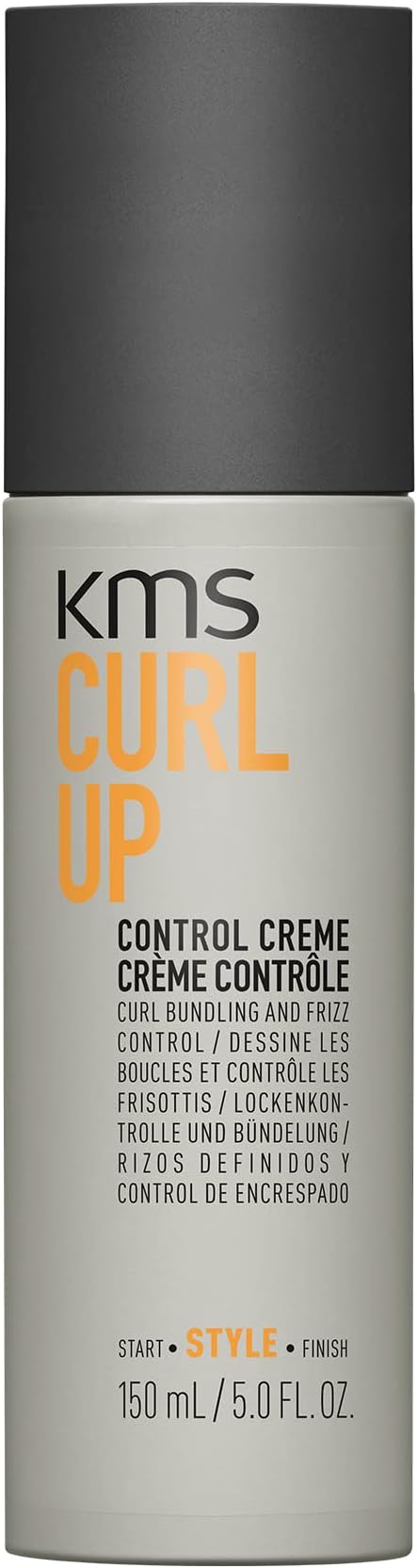 CurlUp Control Cream, For Curly Hair, Defines & Controls, Anti-Frizz, Vegan & PETA Approved, 150ml